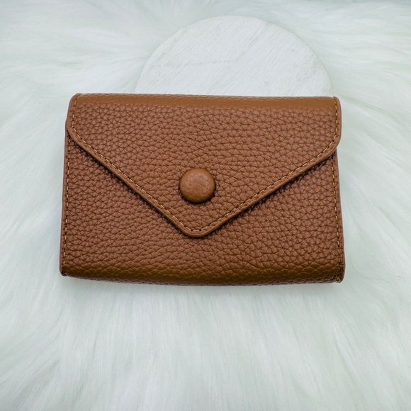 Women’s Minimalist Brown Card Wallet - Picture 6 of 6